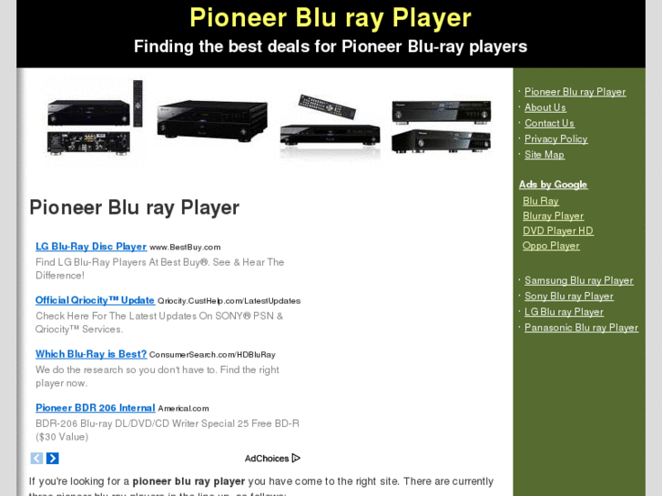 www.pioneerblurayplayer.net