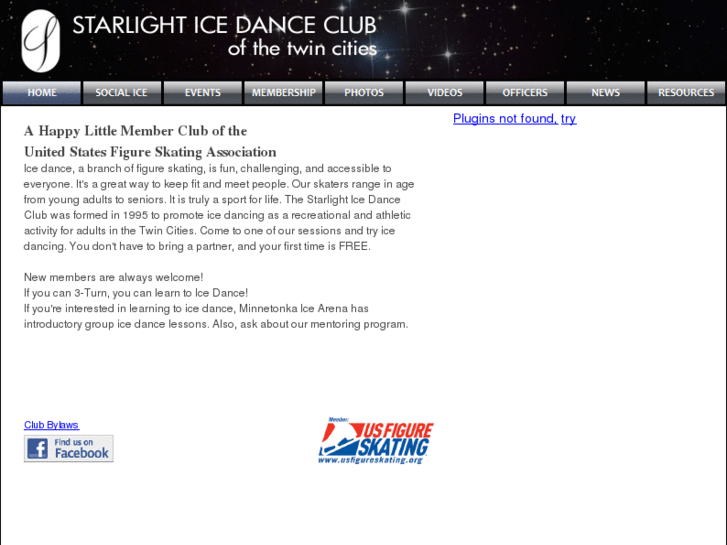 www.starlighticedanceclub.com
