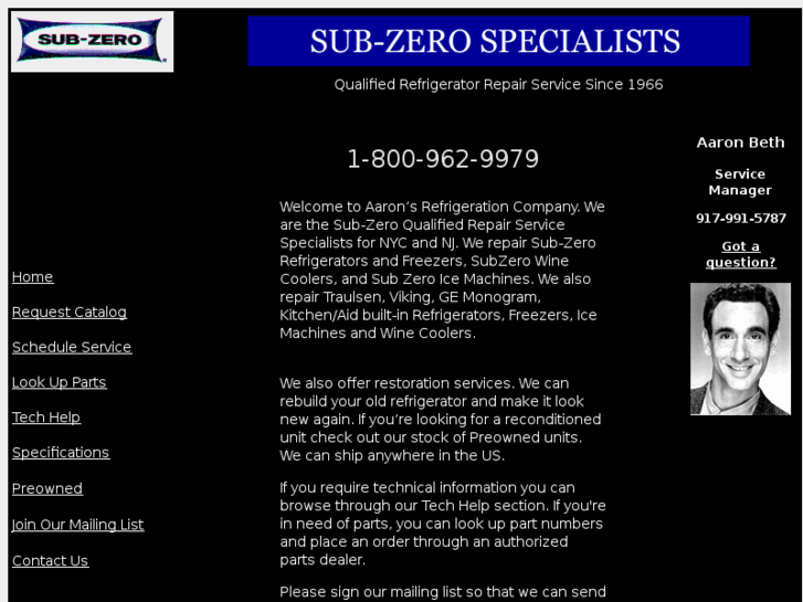 www.subzerospecialists.com