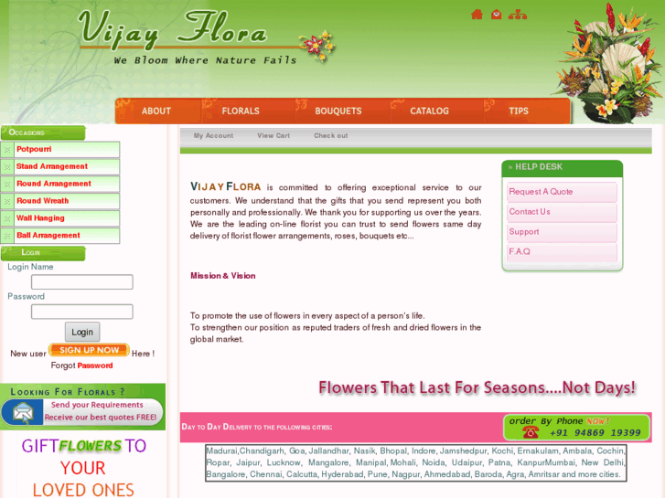 www.vijayflora.com