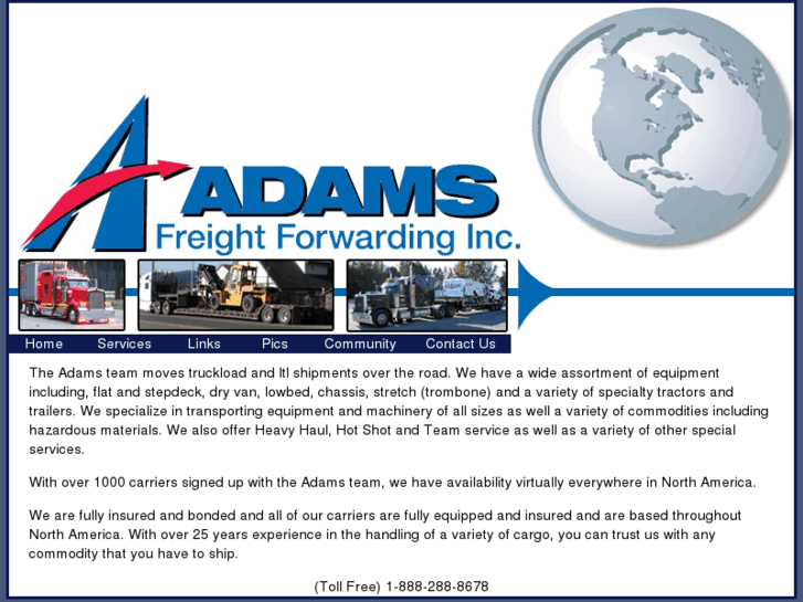www.adamsforwarding.com