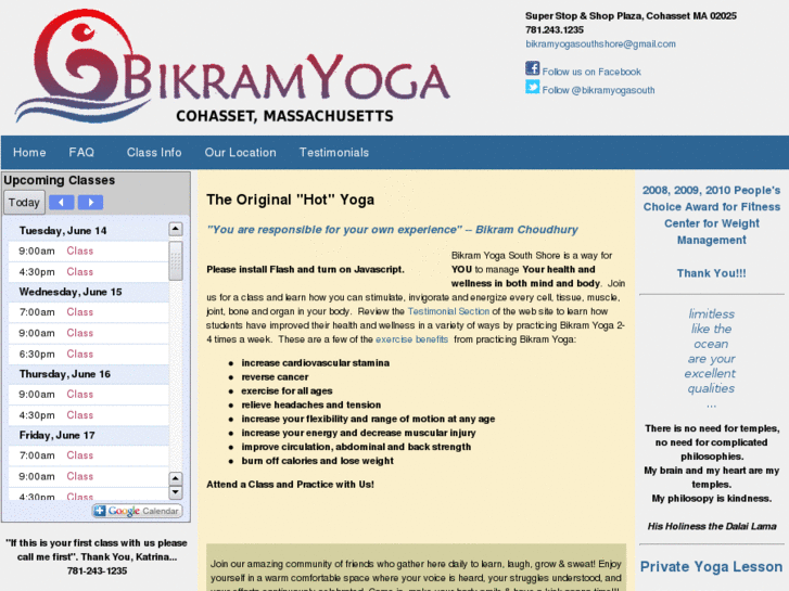 www.bikramyogacohasset.com