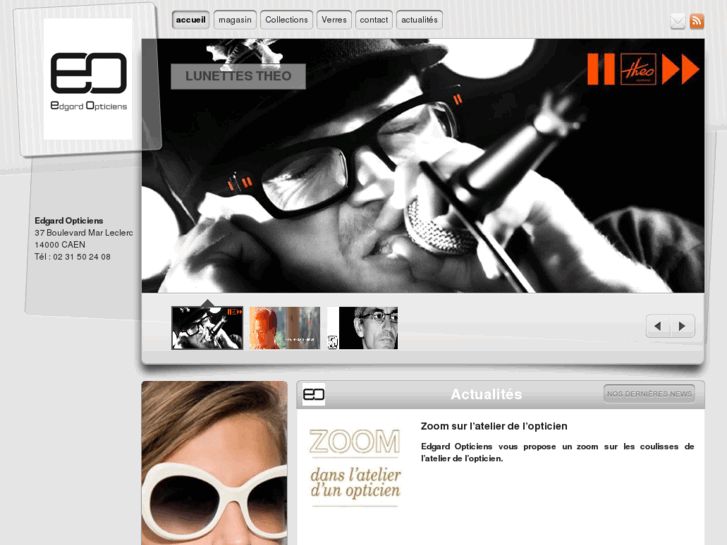 www.edgard-opticien-caen.com