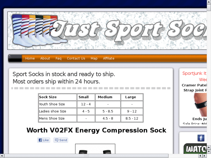 www.justsportssocks.com