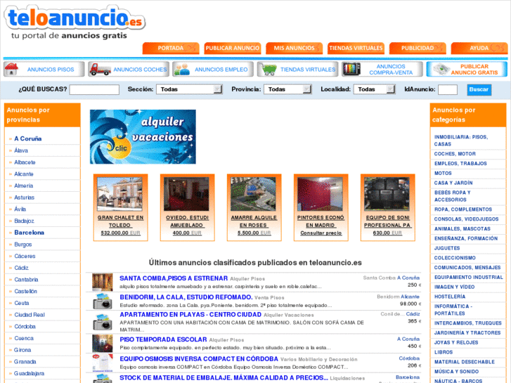 www.teloanuncio.es