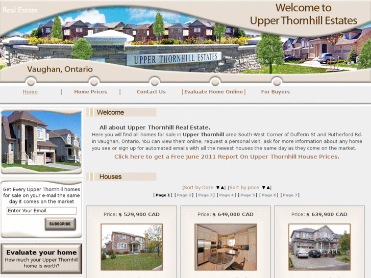 www.upperthornhillestateshomes.com