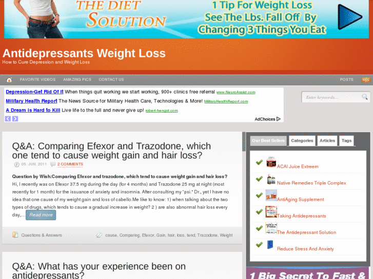 www.antidepressantsweightloss.com