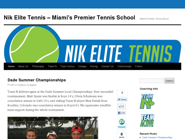 www.nikelitetennis.com