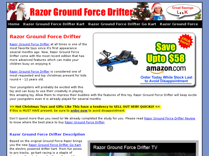 www.razorgroundforcedrifter.com