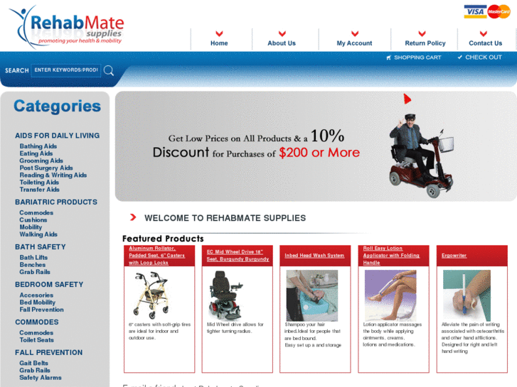 www.rehabmatesupplies.com