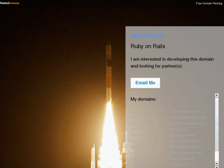 www.rubytrain.com
