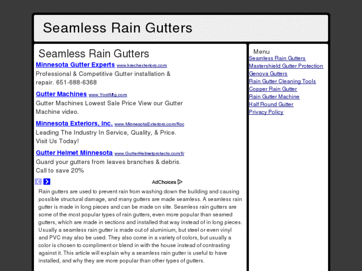 www.seamless-rain-gutters.com