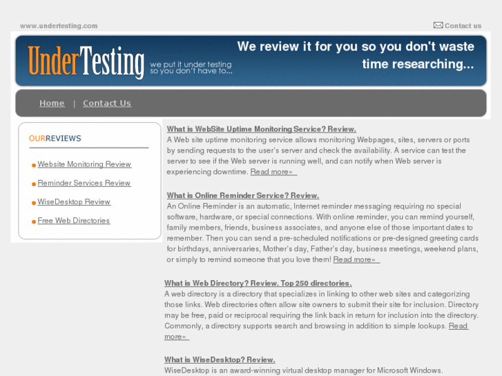 www.undertesting.com