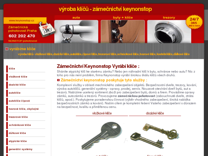 www.vyroba-klicu.cz