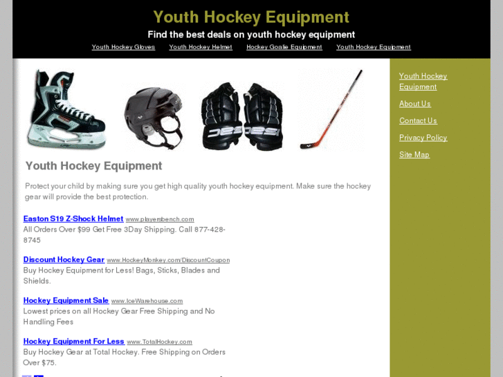 www.youthhockeyequipment.org