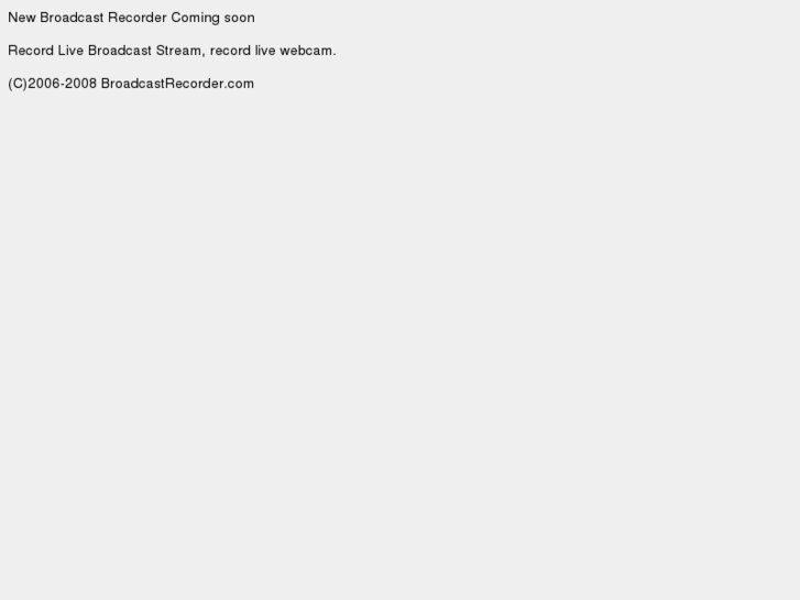 www.broadcastrecorder.com