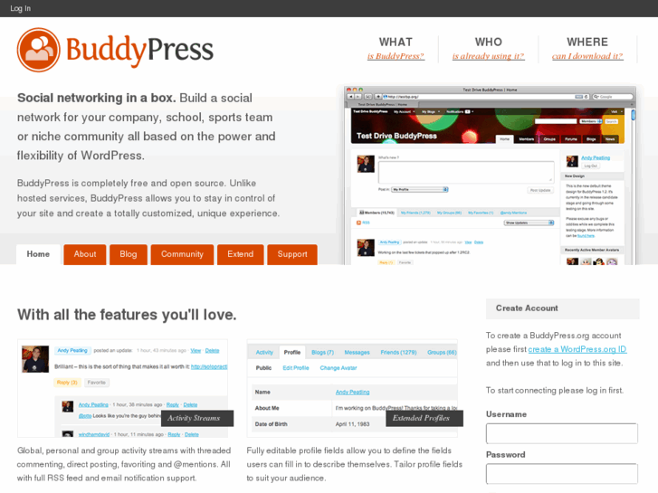 www.buddypress.com