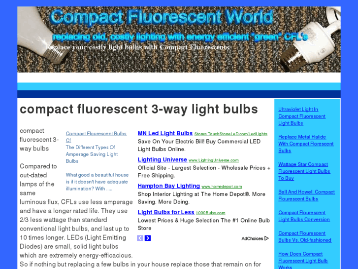 www.compactfluorescentworld.com