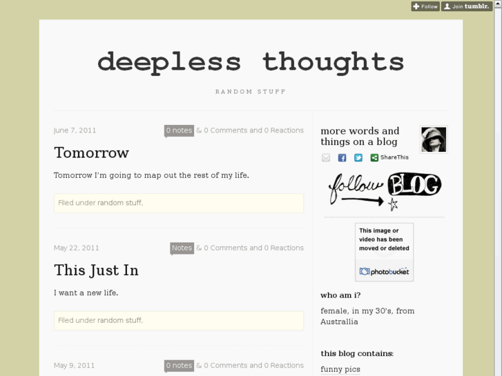 www.deeplessthoughts.com