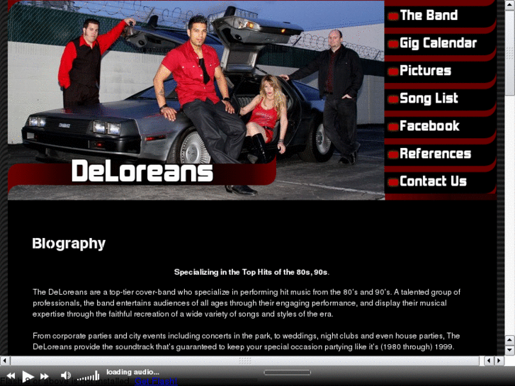 www.deloreansband.com