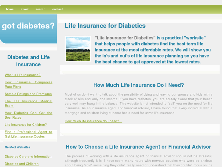 www.diabetes-life-insurance.com