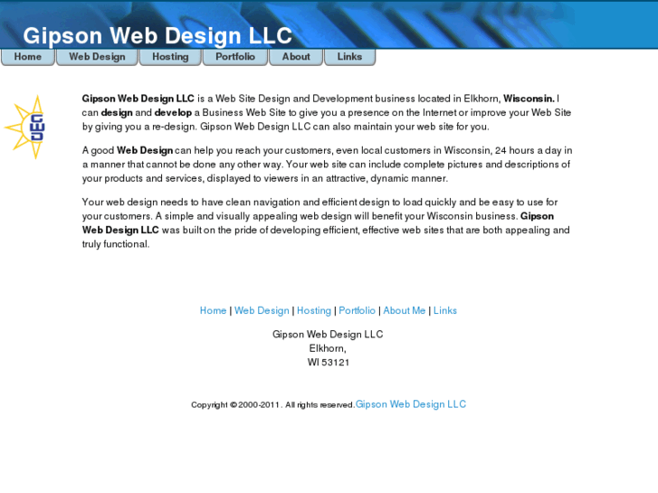 www.gipsonwebdesign.com