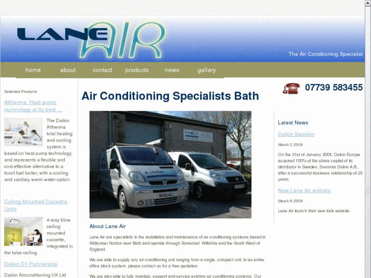 www.laneair.co.uk