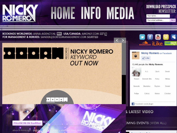 www.nickyromeromusic.nl