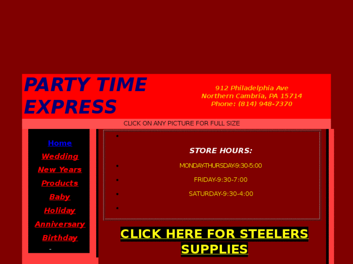 www.partytimeexpress.com