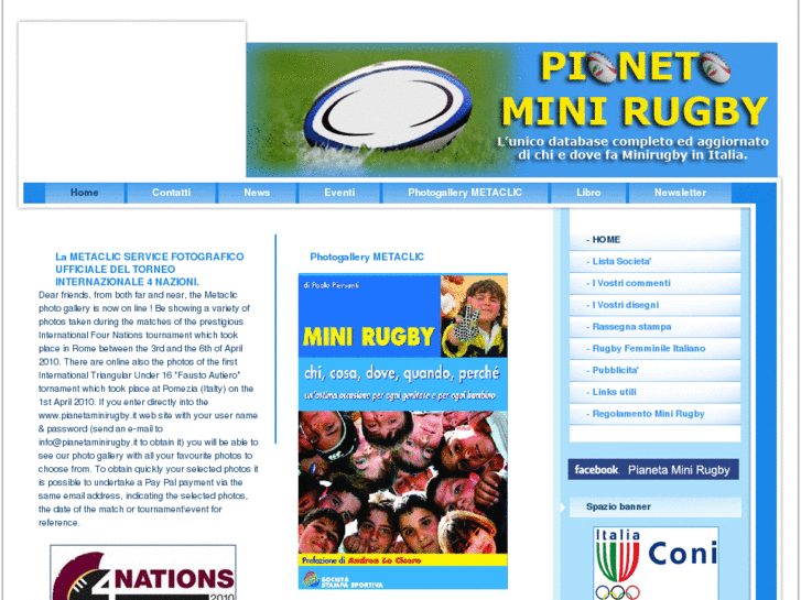 www.pianetaminirugby.it