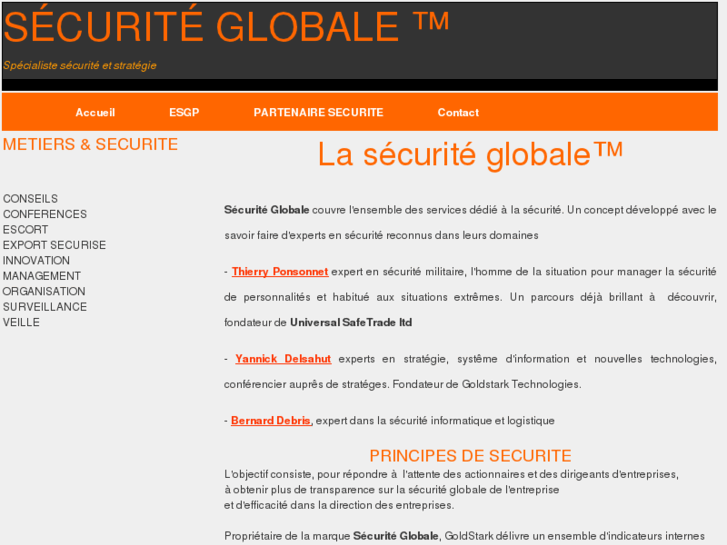 www.securiteglobale.com