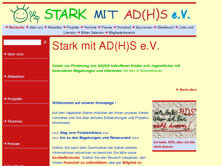 www.stark-mit-adhs.de