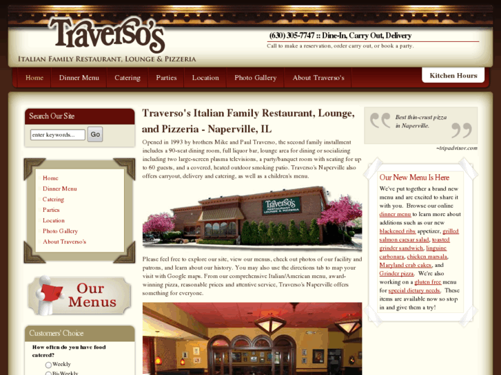 www.traversosrestaurant.com