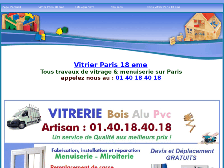 www.vitrierparis18eme.com