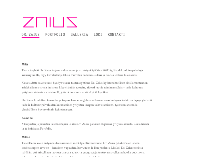 www.zaius.fi