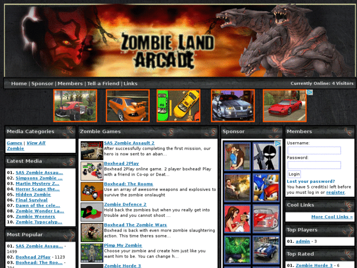 www.zombielandarcade.com