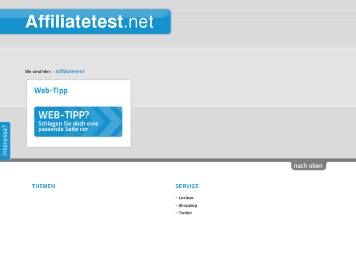 www.affiliatetest.net