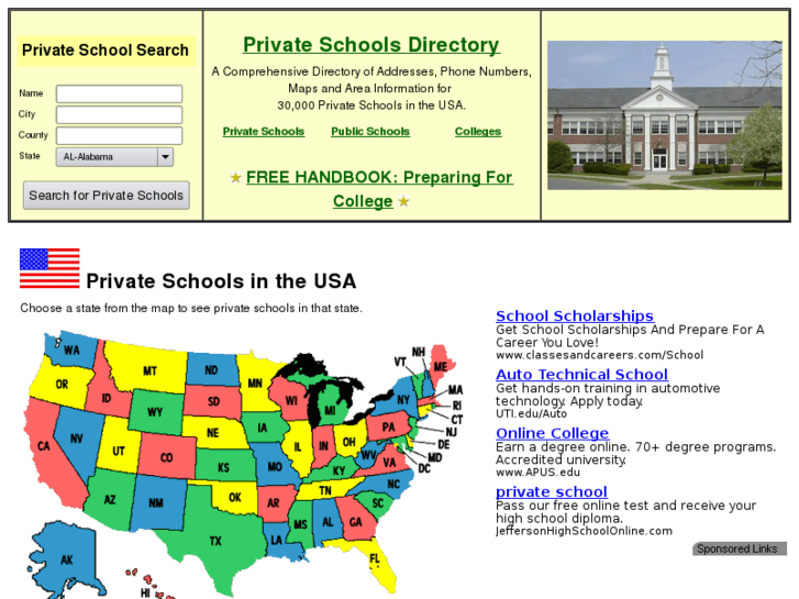 www.allprivateschools.org