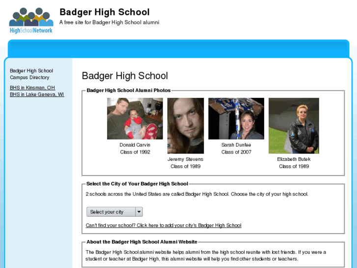 www.badgerhighschool.org