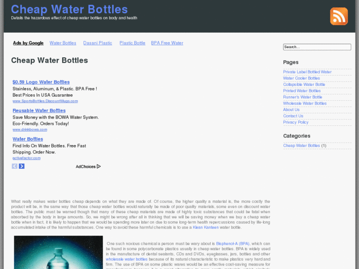 www.cheapwaterbottles.org