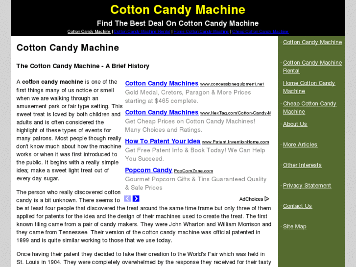 www.cottoncandymachinereview.com