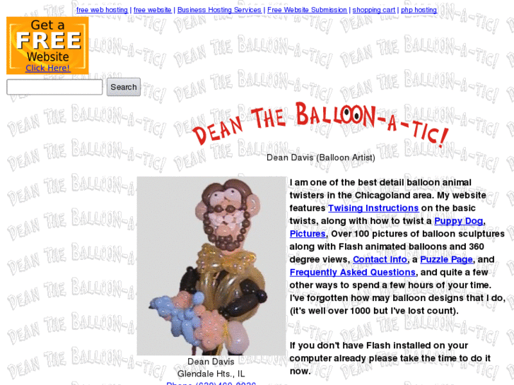 www.deantheballoonatic.com