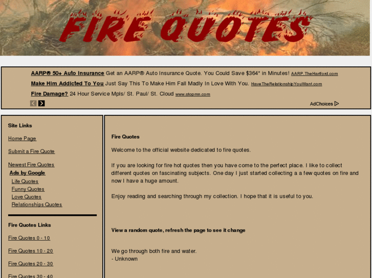 www.firequotes.org