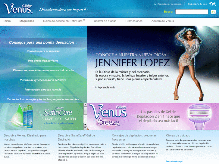 www.gillettevenus.es