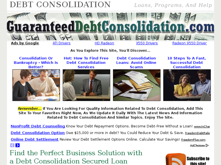 www.guaranteeddebtconsolidation.com