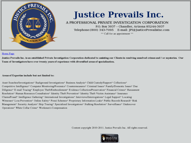 www.justiceprevailsinc.com