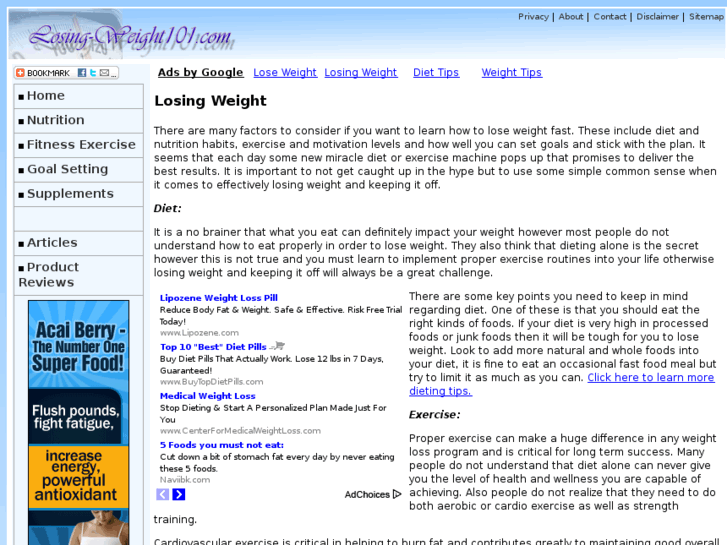 www.losing-weight101.com