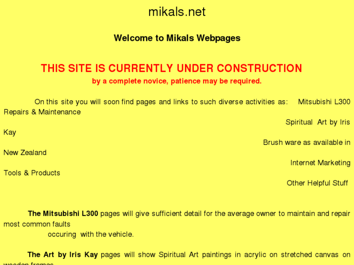 www.mikals.net
