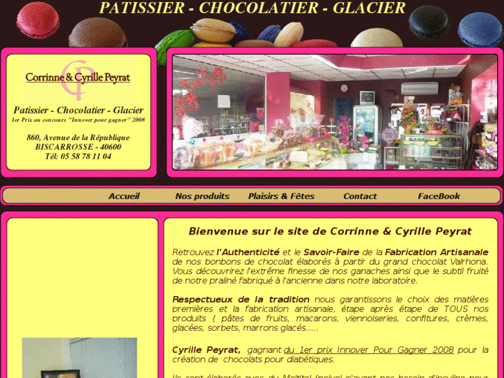 www.patisserie-peyrat.com