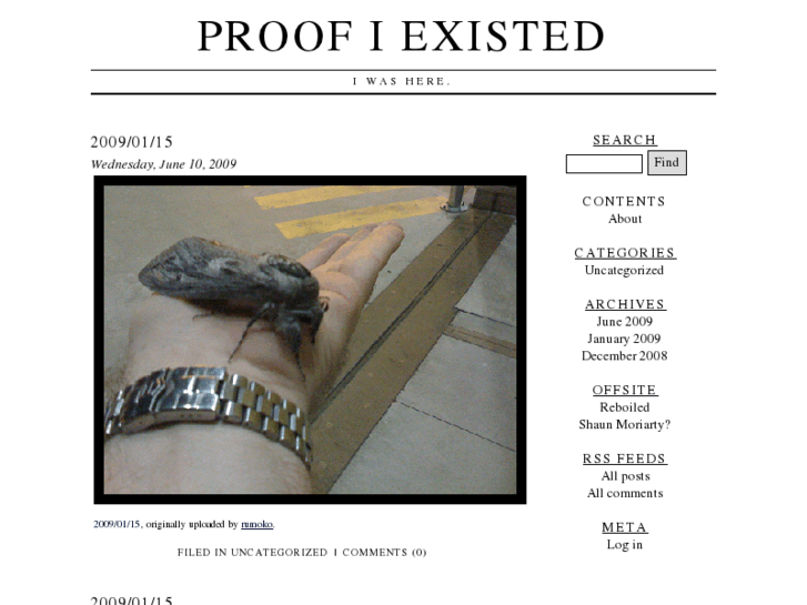 www.proofiexisted.com